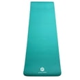 thumbnail image 4 of Skelcore 10mm Extra Long, Non-Slip Exercise Mat with Carrying Strap, Teal, 4 of 4