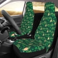 thumbnail image 2 of Xecao St Patrick's Day9 Print Car Seat Cover in That Fits Most Cars, Vans, SUVs, and Trucks., 2 of 7