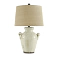 thumbnail image 1 of Signature Design by Ashley Emelda Ceramic Table Lamp in Cream, 1 of 3