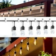 thumbnail image 6 of Shoreew Plastic String Light Hook Easy Install Christmas Lights Hanger Hooks Weatherproof Rust-Proof Wall Mount Hook for Outdoor Indoor Use, 6 of 7