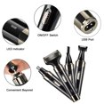 thumbnail image 6 of Cshidworld Nose Hair Removal Remover Cordless Electric Razor for Unisex, Facial, Body, Bikini, Eyebrow, Beard, Sideburn, Mustache, Black, 01A, 6 of 9