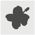thumbnail image 1 of Hibiscus Hawaii Tropical Flower Solid DIY Cookie Wall Craft Stencil - 9.0 Inch, 1 of 5