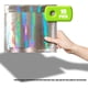 thumbnail image 5 of Pack de 10 sobres acolchados holográficos, 7.25 x 7 pulgadas, sobres metálicos con efecto holograma y cierre autoadhesivo, 5 of 7
