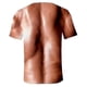 thumbnail image 4 of Camiseta 3d para hombre, camiseta con músculos simulados para culturismo, músculos del pecho-- BmatwkZeng Bmatwe Jersey, 4 of 4