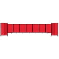 thumbnail image 1 of Versare Room Divider 360 Folding Portable Partition | Freestanding Decorative Room Separator | 3, 5, 7 or 9 Polycarbonate Panels Wide | Up to 7'6" Tall, 1 of 6