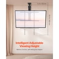 thumbnail image 2 of VEVOR Motorized Ceiling TV Mount Electric Flip Down TV Mount for 32-65 in Screen, 2 of 9