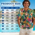 thumbnail image 7 of KUIFORTI Couple Matching Outfits Tropical Flowers His and Hers Matching Outfits Vacation Lightweight Casual Beach Vacation Party Shirt 4-Way Stretch Suitable for Everyday Casual Wear, 7 of 7