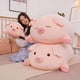 thumbnail image 2 of Cerdo de peluche blando de 40/50/60/80 cm, muñeco de peluche acostado, cerdito de peluche suave, cojín de almohada para niños, regalo reconfortante para bebés, 2 of 5