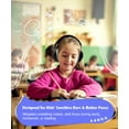 thumbnail image 4 of PROHEAR 032 2.0 Noise Cancelling Headphones for Kids - 25dB Noise Reduction - Adjustable Sensory Ear Protection Muffs for Concert, Fireworks, Monster Truck Shows, School - Black, 4 of 8