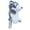 Grey, variant on WEIOUKC Grey Brown Wolf Plush Hand Puppet Toy, Soft Stuffed Animal Doll for Storytelling Role Play & Early Education, Parent-Child Interactive Fun