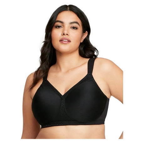 

Glamorise Full Figure Plus Size MagicLift Seamless T-Shirt Bra Wirefree #1080