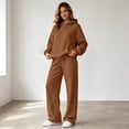 thumbnail image 6 of Womens Lounge Sets 2 Piece Outfits Oversized Hoodie Matching Baggy Sweatpants Fall Winter Tracksuit Workout Sets, 6 of 6