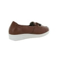 thumbnail image 3 of Vitaform Womens Low Wedge Tassel Loafer Shoes, Chestnut, 39 M EU / 8-8.5 M US, 3 of 3