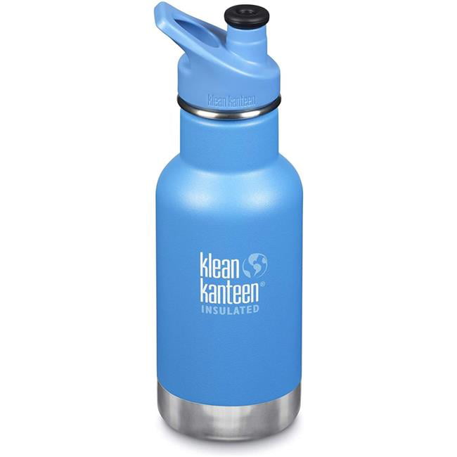 Double Wall Vacuum Insulated and Leak Proof Loop Cap,12oz Klean Kanteen Kid Kanteen Classic Insulated Stainless Steel Water Bottle with Klean Coat