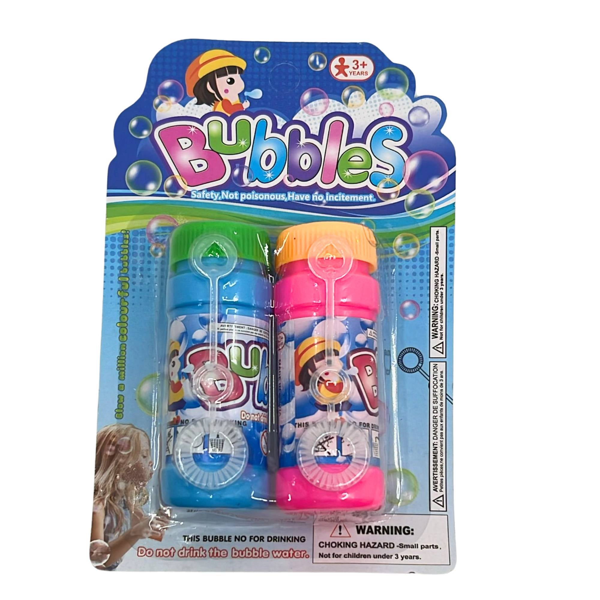 BubblePlay Bubble Blower Bottles with Wands: 12 - 2 OZ Bottles of