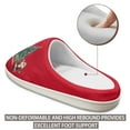 thumbnail image 6 of FUIALDOLG Womens Christmas Slippers Cute Slippers with Arch Support for Women Indoor and Outdoor, 6 of 7