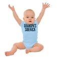 thumbnail image 3 of Grandpa Sidekick Cute Funny Grandkids Romper Boys or Girls Infant Baby Brisco Brands 6M, 3 of 6