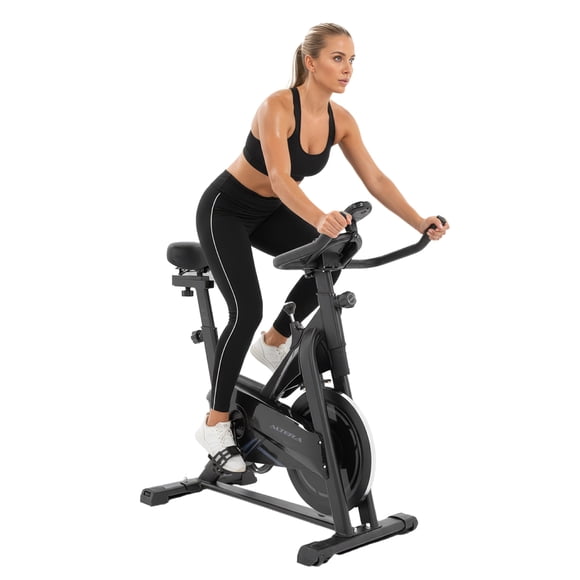 Bicicleta Estática Altera NOIR Spinning C/ Asiento Y Manubrio Ajustable Capacidad 100 Kg