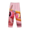 thumbnail image 3 of Lsque Colorful Cartoon Biplane Print Men's Pajama Pants, Lounge Pant - Comfortable Home Wear,Elastic Waistband, Stylish Design-X-Large, 3 of 9