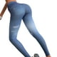 thumbnail image 2 of Guardurnaity Pantalones femeninos Leggings deportivos cintura alta melocotón cadera ropa de punto entrenamiento gimnasio traje correr diseño elegante de Prendas para la parte inferior del cuerpo 2XL, 2 of 6