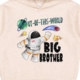 thumbnail image 3 of Inktastic Out of This World Big Brother Astronaut in Space Toddler Hoodie, 3 of 4