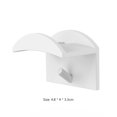 thumbnail image 2 of Organizador 1 pieza de soporte para gorra de béisbol, gorra Snapback, ganchos para colgar auriculares de pared (blanco) Ehuebsd Libre de BPA, 2 of 7