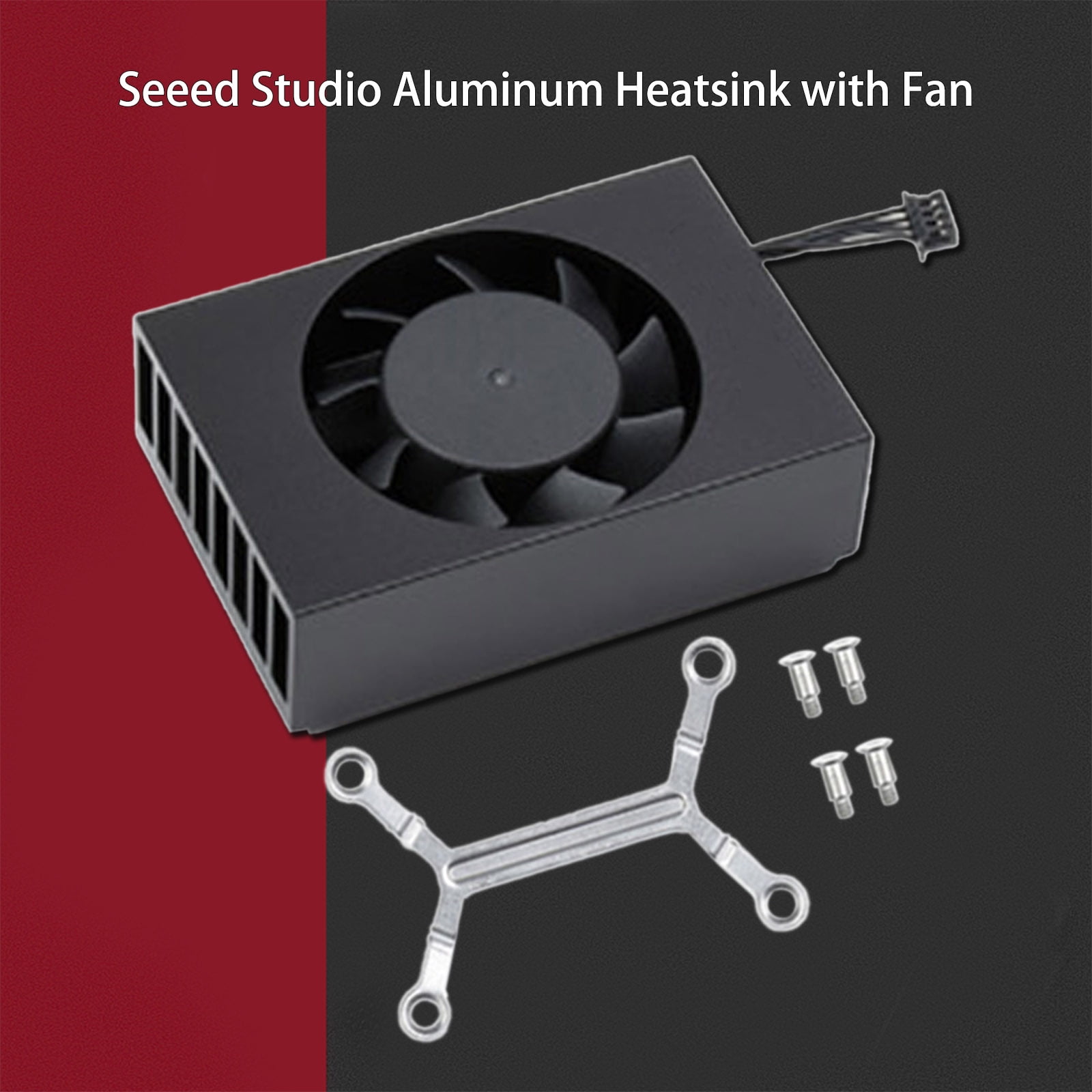 Bailey Aluminum Heat sink with Fan for Jetson TX2 NX Module