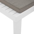 thumbnail image 5 of vidaXL Garden Lounge Chair with Cushion Plastic White, 5 of 5
