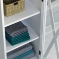 thumbnail image 4 of Sauder Cottage Road Engineered Wood Linen Tower in White, 4 of 11