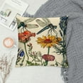 thumbnail image 2 of Chilfamy Outdoor Floral Pillow Covers , Lumbar Couch Sofa Flower Pillow Case, Spring Summer  Cushion Case Cushion Covers for Holiday Home Seasonal Summer Decoration 22x22in, 2 of 5