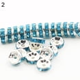 thumbnail image 2 of Ayyufe Pack Of 100 6mm Shiny Glass Metal Rondelle Spacer Beads for DIY Craft Making, 2 of 6