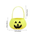 thumbnail image 3 of Extra Large Halloween Woven Basket Long Handle Tote, Storage Bag for Halloween Candy, Gifts, and Toy Organization, 3 of 7