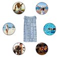 thumbnail image 6 of Bobasndm Personalized Beach Towels for Kids Adults, Personalized Gifts,30'' x 60'' Microfiber Absorbent Oversized Quick Dry Personalized Beach Towels, 6 of 9