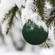 thumbnail image 3 of 15 Bolas Navideñas de Terciopelo Flocadas, Adornos de Plástico para Árbol de Navidad, Adornos Colgantes Decorativos para Árbol de Navidad de 2,4 Pulgadas., 3 of 7