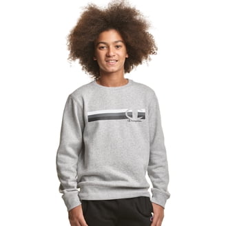 Champion Hoodie Boy's Youth Sweatshirt Crew Neck Kangaroo Pocket