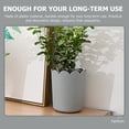 thumbnail image 6 of 10 Sets Plastic Flowerpots Small Rose Planter Succulent Plant Nursery Pots, 6 of 8