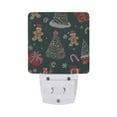 thumbnail image 5 of Yayeee LED Night Light for The Home Plug in With Light Sensors 2 Pack, Yellow Christmas Gingerbread, 5 of 6