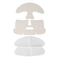 thumbnail image 4 of 5 parches de colágeno para el cuello para levantar reafirmante, 5 hojas de mascarilla facial de hidrogel divididas en dos secciones, 4 of 8