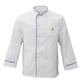 thumbnail image 1 of Chaqueta de chef unisex de manga larga, uniforme de hotel, ropa de trabajo de cocina, tallas XXL, 1 of 9