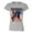 Gray, variant on Freedoom Statue Of Liberty USA Flag Printed Lady Tee Shirt Color Black Small