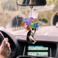 thumbnail image 1 of Paquete de 2 o 3 colgantes de adorno para coche con globos de colores para perro 2 piezas SM SunniMix Colgante colgante de coche, 1 of 7