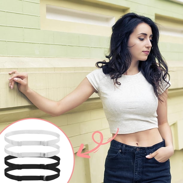 Bande élastique Crop Tuck | Bande de chemise - Facile à utiliser, invisible, flexible, bande élastique de coupe de chemise - Bande élastique crop-tuck - Renouvelez votre style de haut Cenmoo Bande élastique Crop Tuck | Bande de chemise - Facile à utiliser, invisible, flexible, bande élastique de coupe de chemise - Bande élastique crop-tuck - Renouvelez votre style de haut Cenmoo