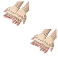 thumbnail image 2 of kurtrusly Convenient To Work Compression Gloves For During Work And Daily skin black dot 2Set, 2 of 6