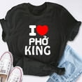 thumbnail image 4 of EcoLoom I Heart Pho King Short Sleeve Unisex T Shirt, 4 of 6