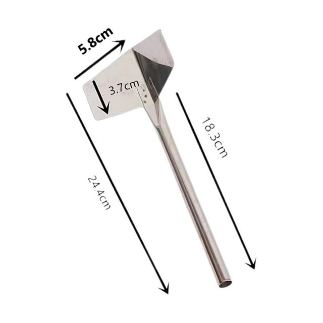 1 Pce Raclette d'Angle Interne Externe Poignée en Métal Remplissage de Plâtre Raclette d'Angle pour Murs Secs Pelle Anti-Poussière Grand Coin Interne