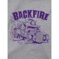 thumbnail image 2 of Rocket League Mens T-Shirt  - Back Fire Hot Rod Image (Medium), 2 of 3