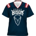 thumbnail image 1 of ProSphere Women's Howard University Goal Line Football Fan Jersey, 1 of 6