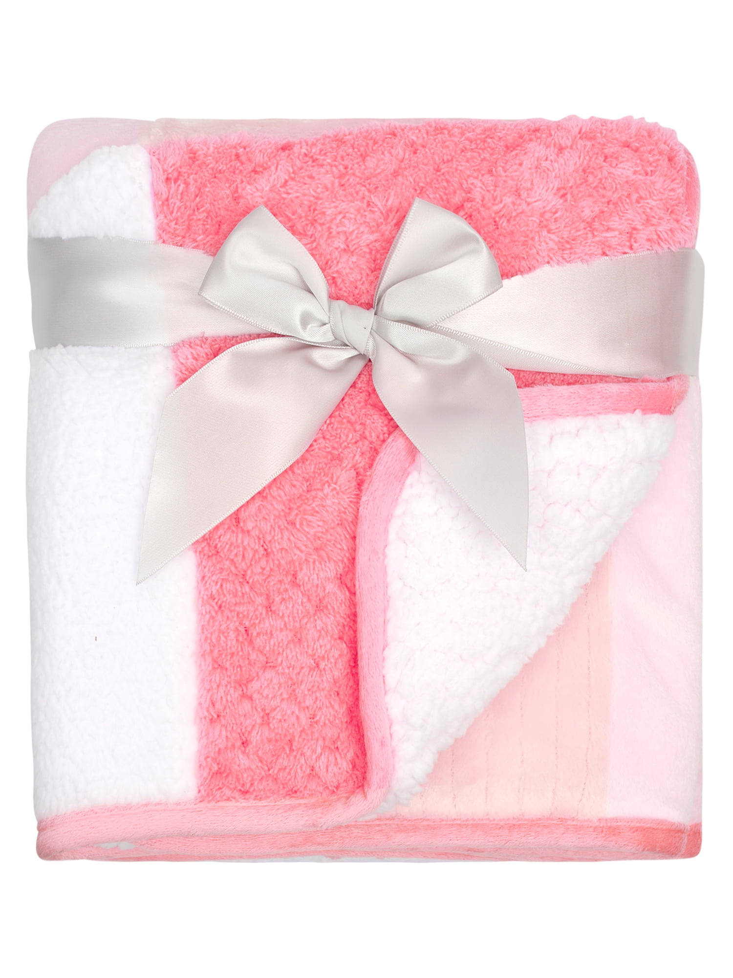 Parent´s Choice Baby Girl Premium Ultra Soft Patchwork Blanket