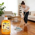 thumbnail image 2 of Floor Cleaner Concentrate for All Hard Surfaces, 500ml Multi-Surface Floor Cleaning Solution for Tile, Wood, Laminate, and Vinyl, Powerful Stain Remover for Mopping and Household Cleaning, 2 of 9
