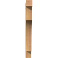 thumbnail image 2 of Ekena Millwork 3 1/2"W x 26"D x 34"H Westlake Block Smooth Bracket, Western Red Cedar, 2 of 25